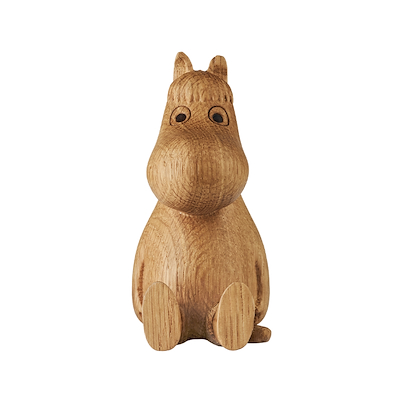Moomin X Designhouse træfigur eg snorkfrøken 10 cm