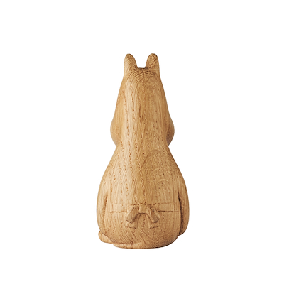 Moomin X Designhouse træfigur eg Mumimor 10 cm