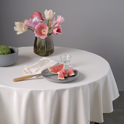 By Mogensen Earth dug off white Ø160 cm