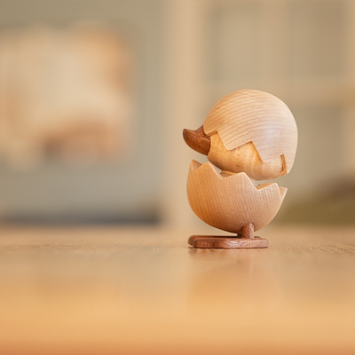 FableWood Den Grimme Ælling træfigur H8 cm
