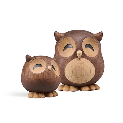 FableWood Villum den store ugle H8 cm