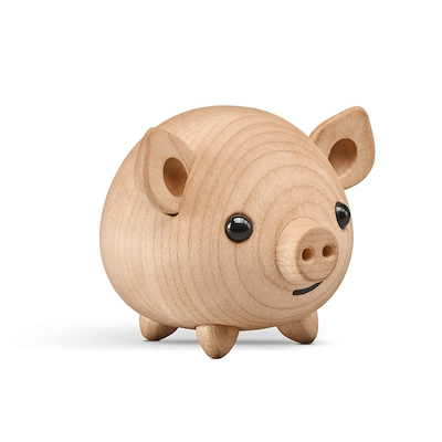 FableWood Tulle den store gris H7 cm