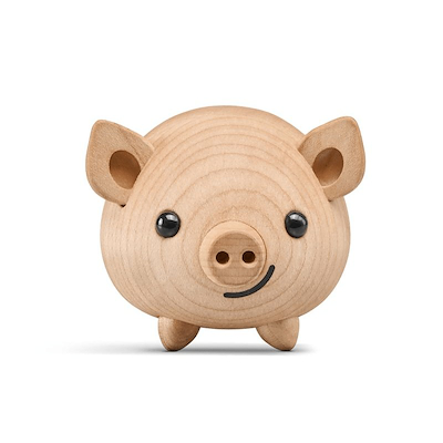 FableWood Tulle den store gris H7 cm