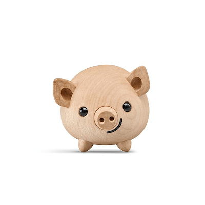 FableWood Trille den lille gris H5 cm