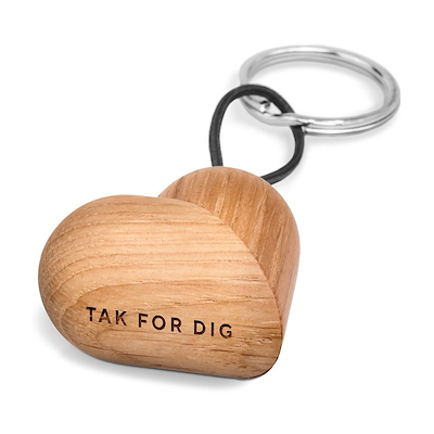 Fablewood hjertenøglering Tak for dig