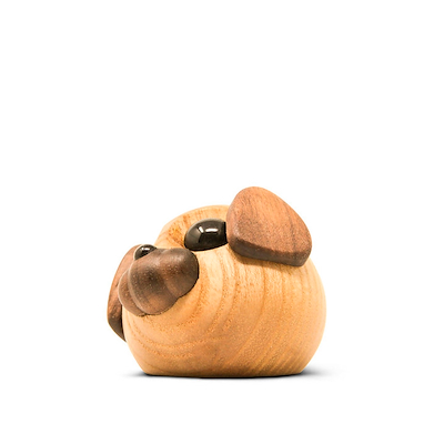 FableWood Molly lille hund 5 cm