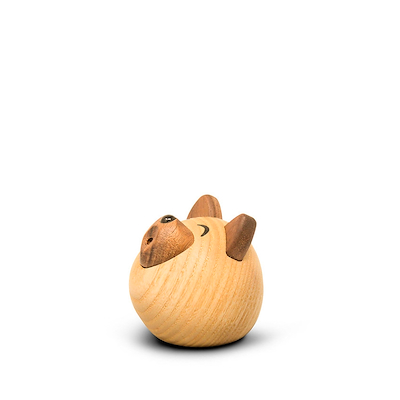 FableWood lille ulveunge Luna 5 cm