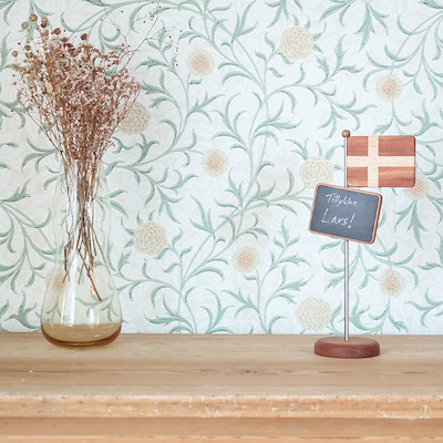 FableWood magnetisk bordflag med tavle