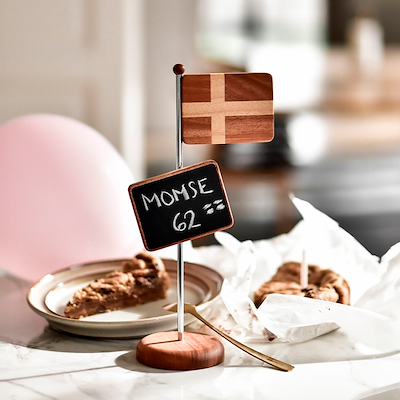 FableWood magnetisk bordflag med tavle