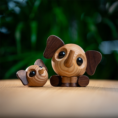 FableWood Flora elefant træ 10 cm