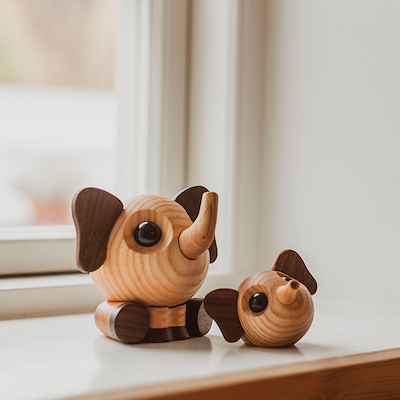 FableWood Louis elefant træ 5 cm