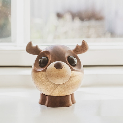 Fablewood Rolf det store rensdyr træ H10 cm