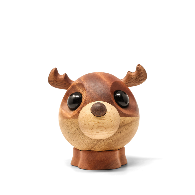 Træ Rensdyr Fablewood Rolf det store rensdyr træ H 10 cm | Kop & Kande
