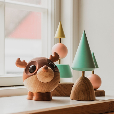 Fablewood Svend XL rensdyr træ Ø92 cm