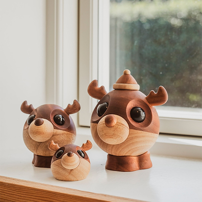 Fablewood Svend XL rensdyr træ Ø92 cm