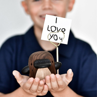 FableWood Perry næbdyr stor 8 cm