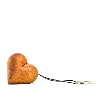 FableWood hjertenøglering mahogni