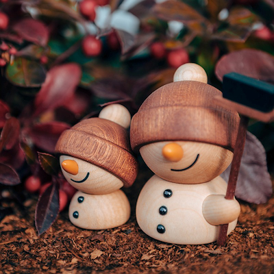 FableWood Flurry den store snemand H8 cm