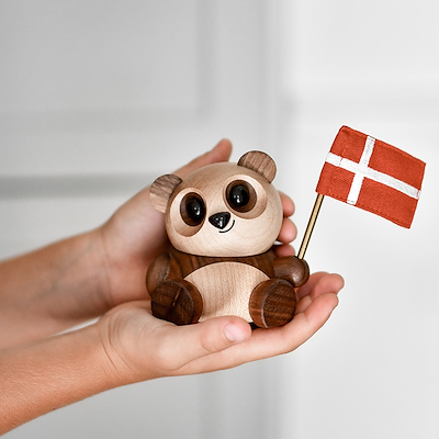 FableWood Chi Chi den store panda H8 cm