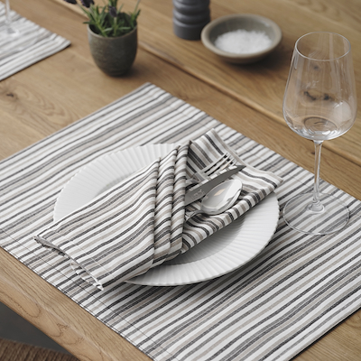 By Mogensen stofserviet small stripes 55x55 cm