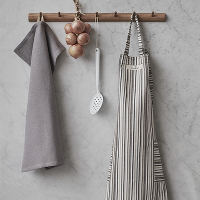 By Mogensen håndklæde grey waffle 38x63 cm