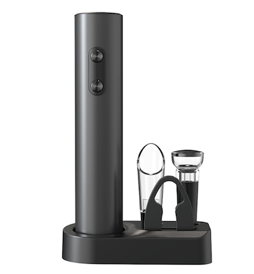 HouseByUs elektrisk proptrækkersæt sort 3 dele