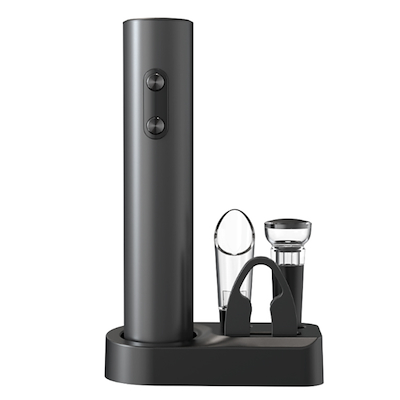 HouseByUs elektrisk proptrækkersæt sort 3 dele