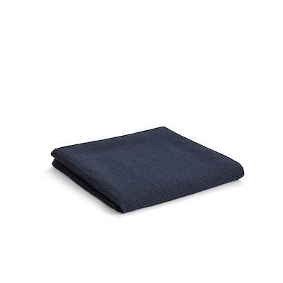 By Mogensen håndklæde blue waffle 50x100 cm