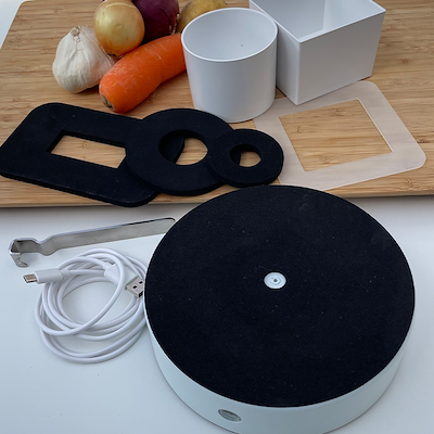 Handigood Easy-Up vakuumholder med tilbehørspakke