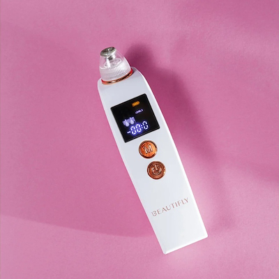 Beautifly Derma Pro ansigtsrenser med vakuum og mikrodermabrasion
