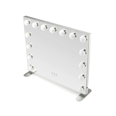 Beautifly Mirror Visage LED makeupspejl stål farve