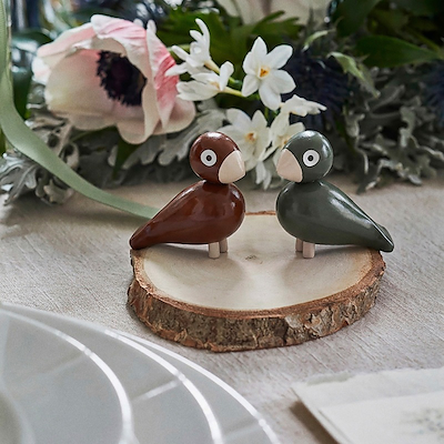 Kay Bojesen Liliput Birds julefugle H 6 cm 2 stk.