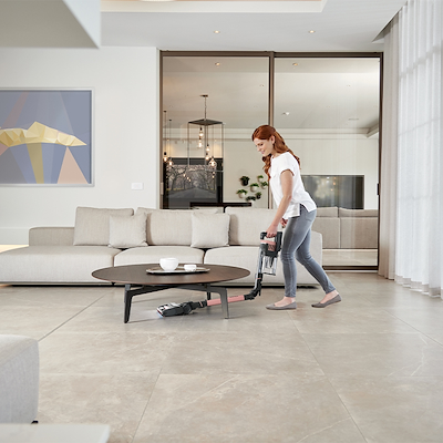 Shark Stratos stangstøvsuger rosa