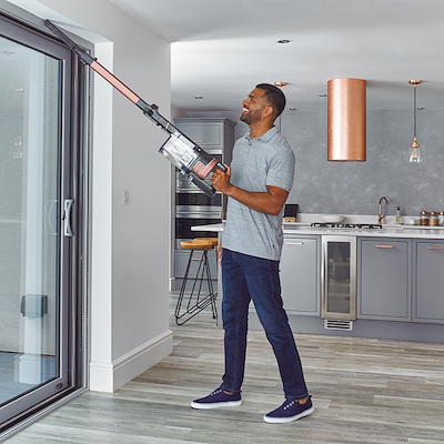 Shark Stratos stangstøvsuger rosa