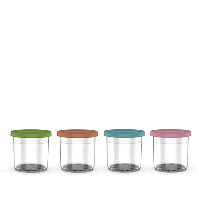 Ninja Creami NC300EU 4 bøtter med farvede låg 470 ml