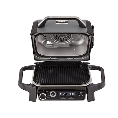 Ninja OG701 Woodfire Electric BBQ Grill & Røgeovn udendørs grill