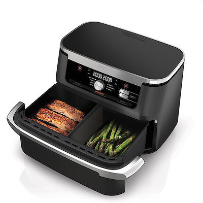Ninja Foodi AF500EU FlexDrawer airfryer & dehydrator 10,4 liter 2470 watt