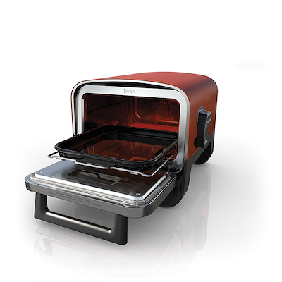 Ninja Woodfire OO101EU udendørs elektrisk grill & røgeovn 2400 watt