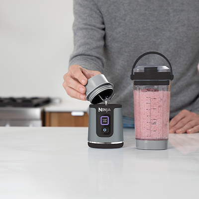 Ninja Blast TO-GO ledningsfri blender grå 530 ml