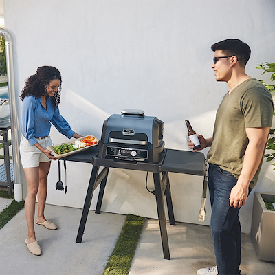 Ninja Woodfire OG901EU Pro Connect XL elektrisk BBQ grill + rygeovn + airfryer