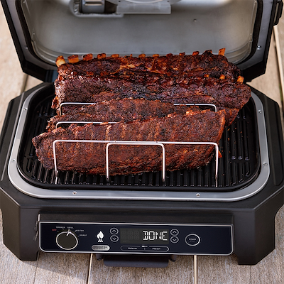 Ninja Woodfire XL elektrisk BBQ rib rack