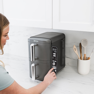 Ninja Stacked Dual Zone airfryer SL400EU 9,5 liter 2470 watt