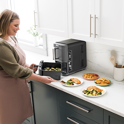 Ninja Stacked Dual Zone airfryer SL400EU 9,5 liter 2470 watt