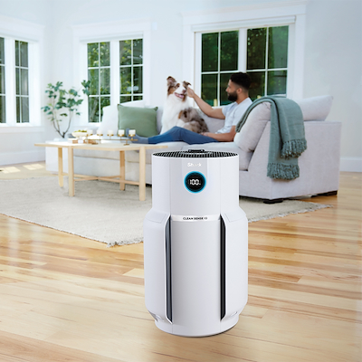 Shark Clean Sense IQ luftrenser hvid 54 watt