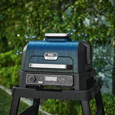 Ninja Woodfire Pro Connect XL OG850EUA elektrisk grill sort