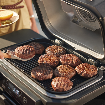 Ninja Woodfire OG850EU smart cook SystemXL electric BBQ grill & airfryer