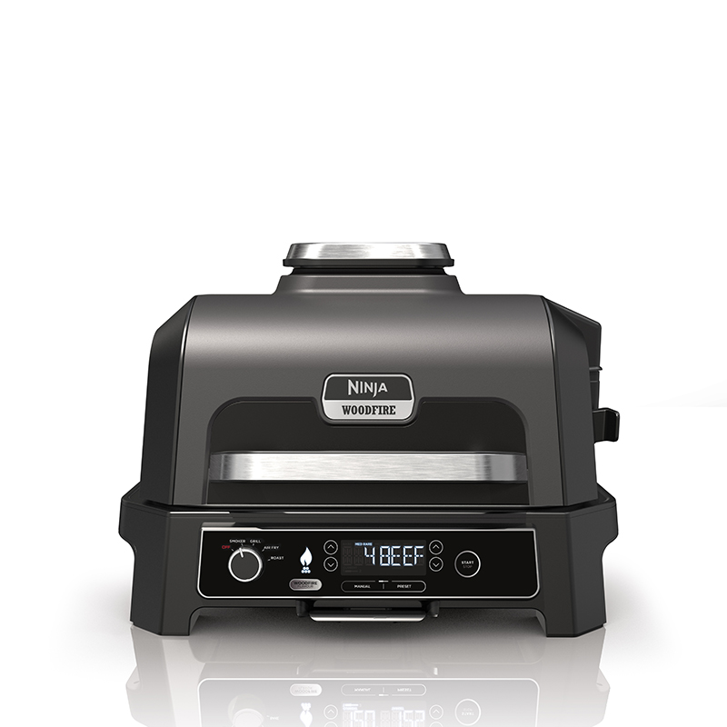 Ninja Woodfire OG850EU smart cook SystemXL electric BBQ grill & airfryer