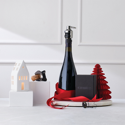 Le Creuset Crown champagneprop silver