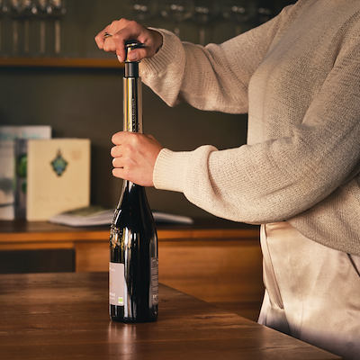 Le Creuset WA-137 vinpumpe med 3 vakuumpropper