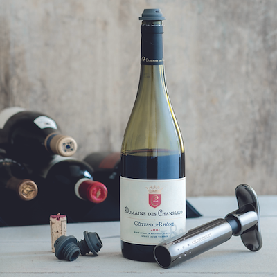 Le Creuset WA-137 vinpumpe med 3 vakuumpropper